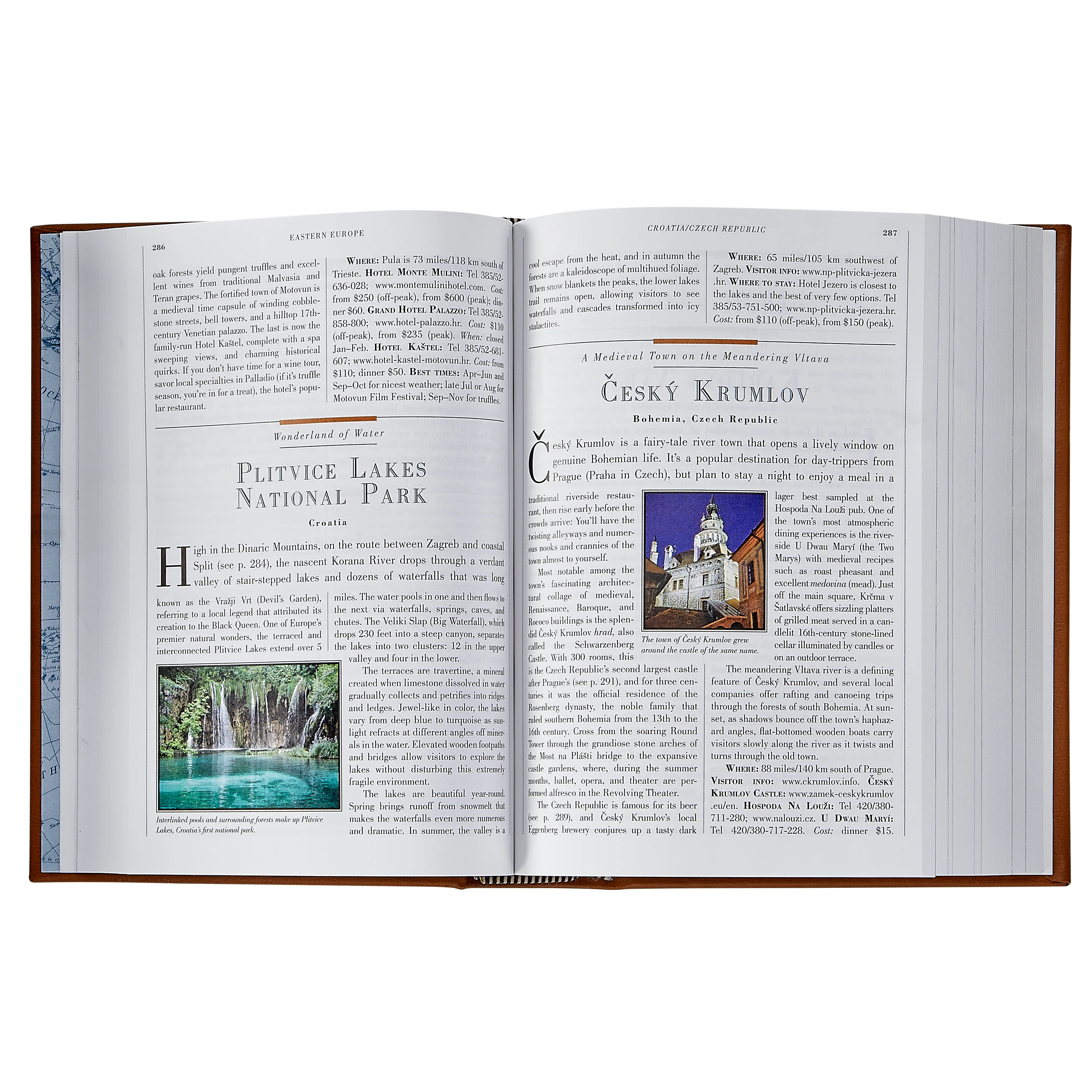 1,000 Places to See Before You Die / Hand Bound Leather Book - Image 4
