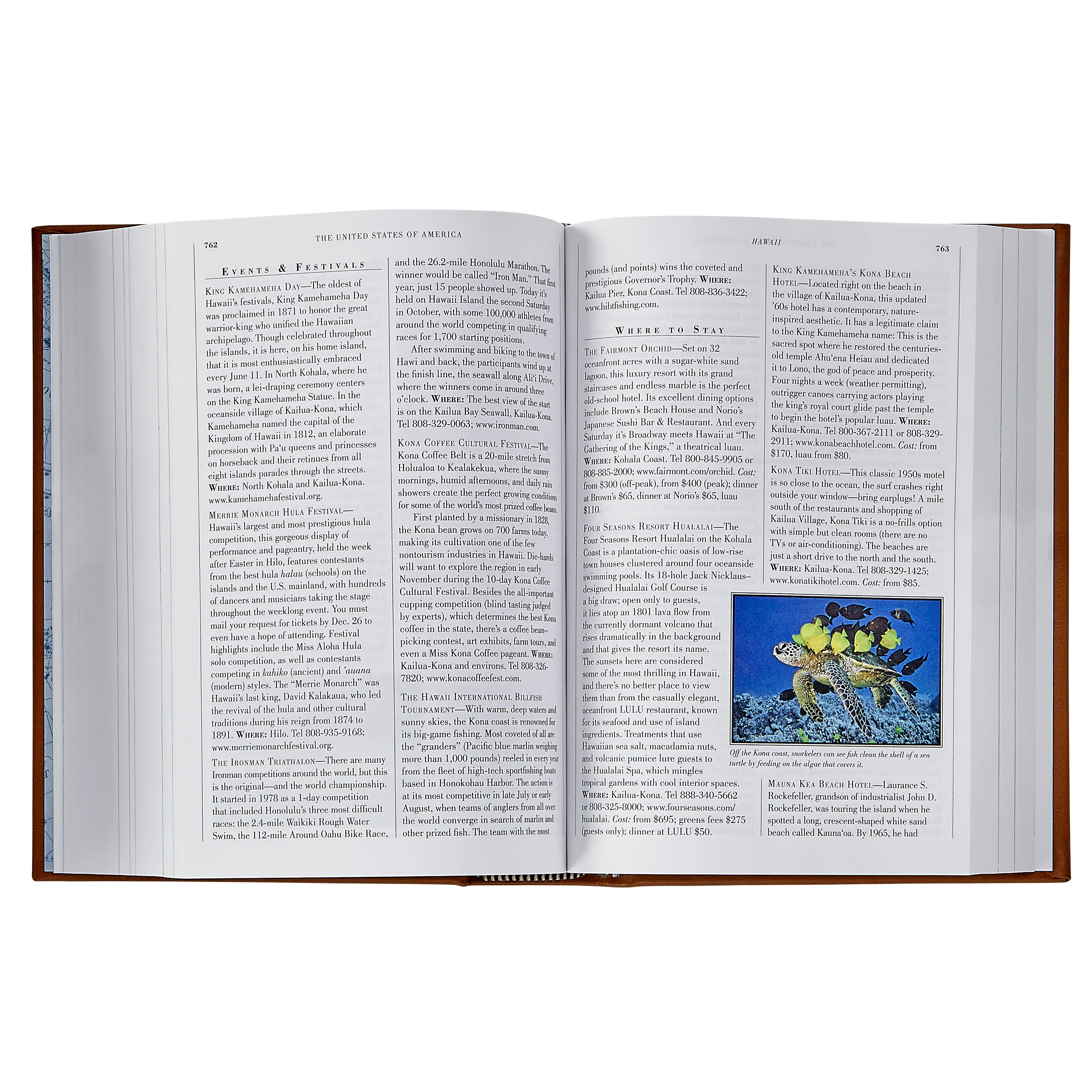 1,000 Places to See Before You Die / Hand Bound Leather Book - Image 6