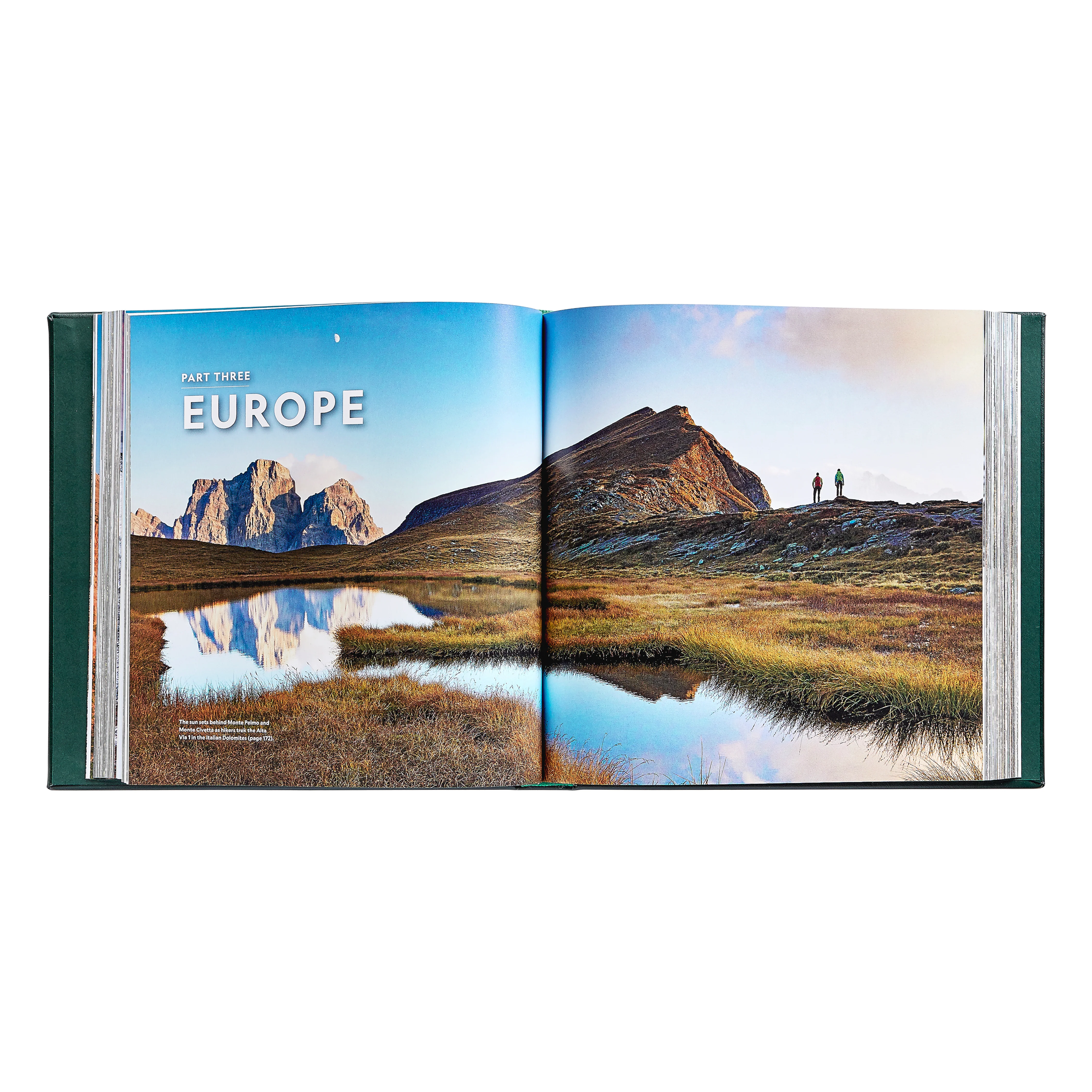 100 Hikes Of A Lifetime / Hand Bound Leather Book - Image 3