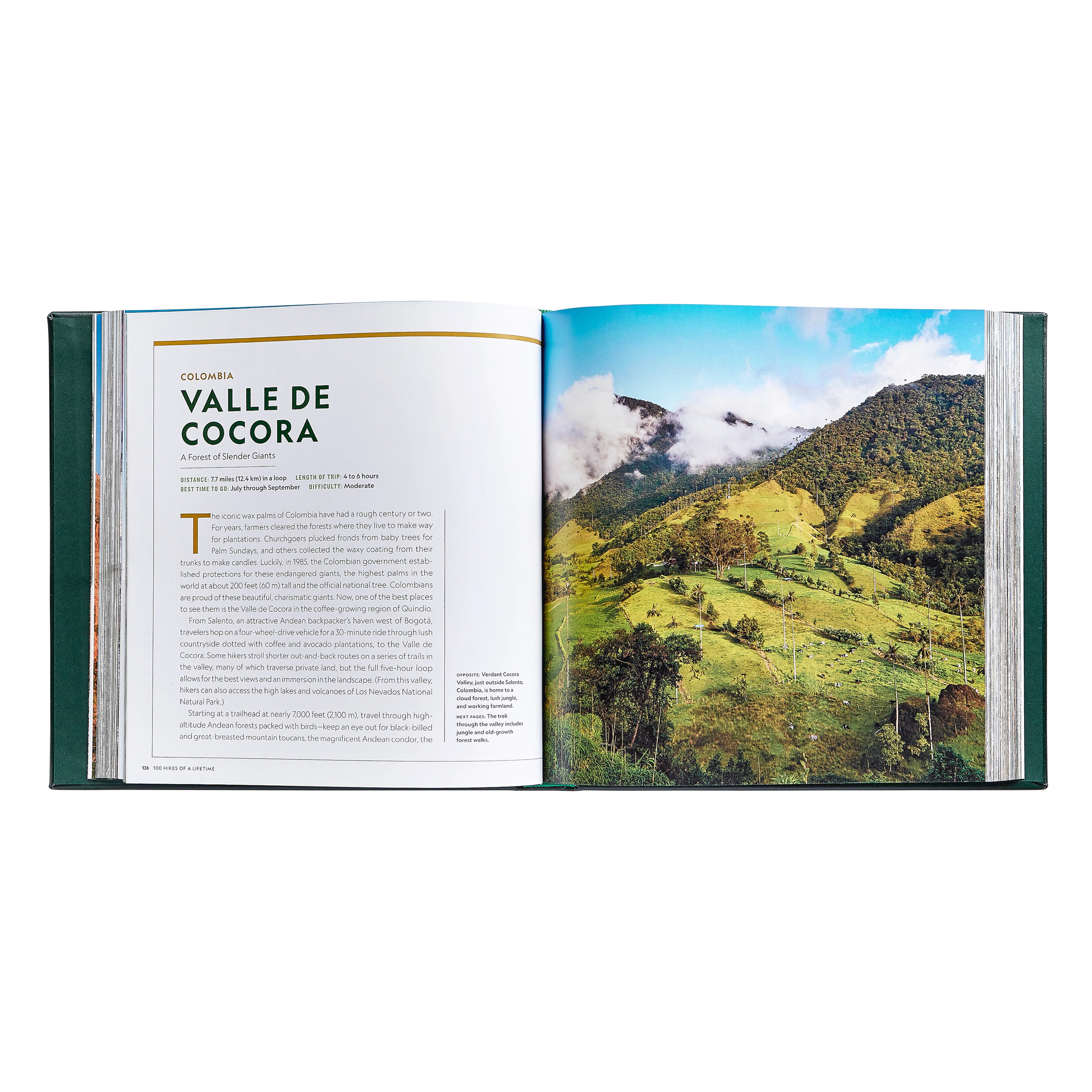 100 Hikes Of A Lifetime / Hand Bound Leather Book - Image 5