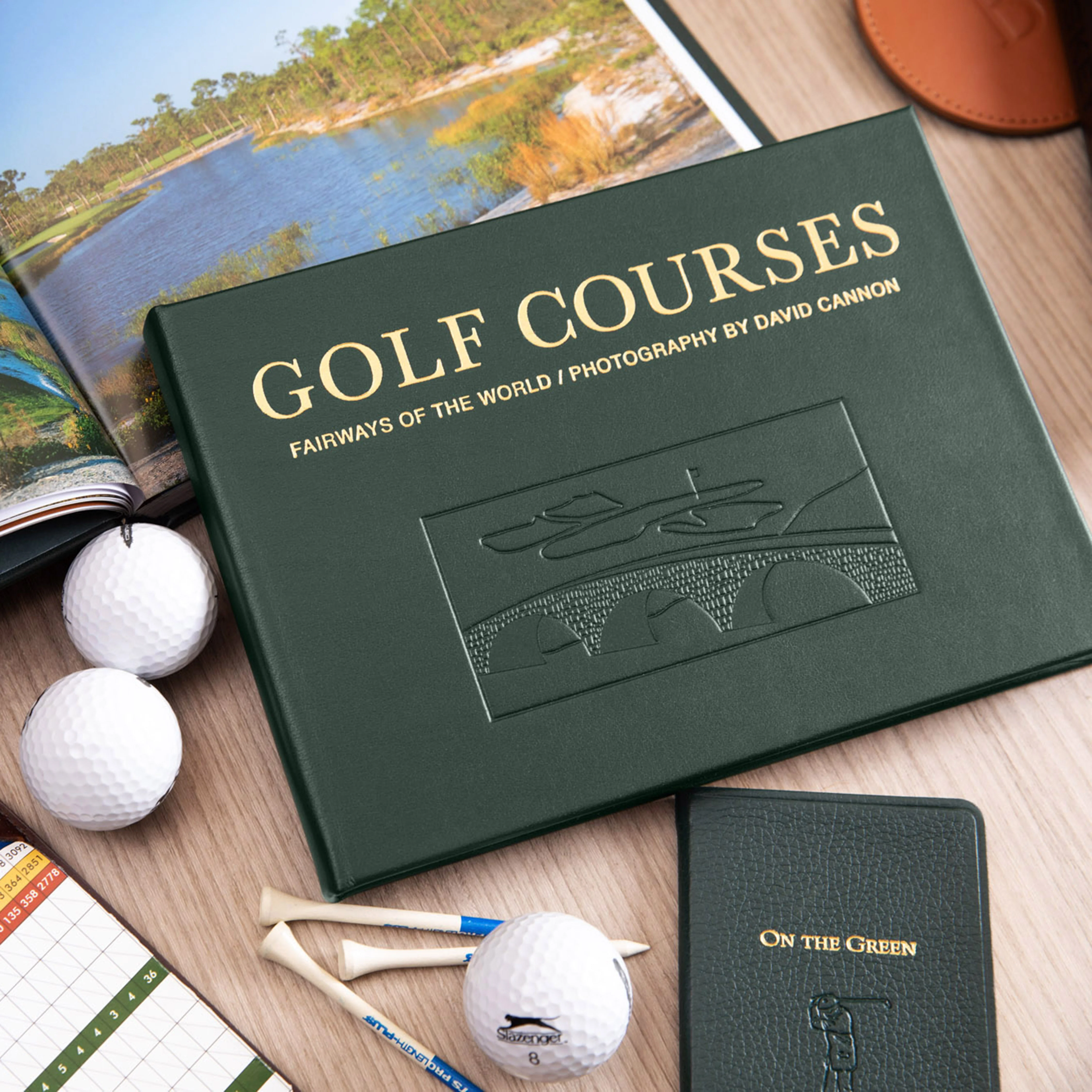 Golf Courses / Hand Bound Leather Book - Image 8