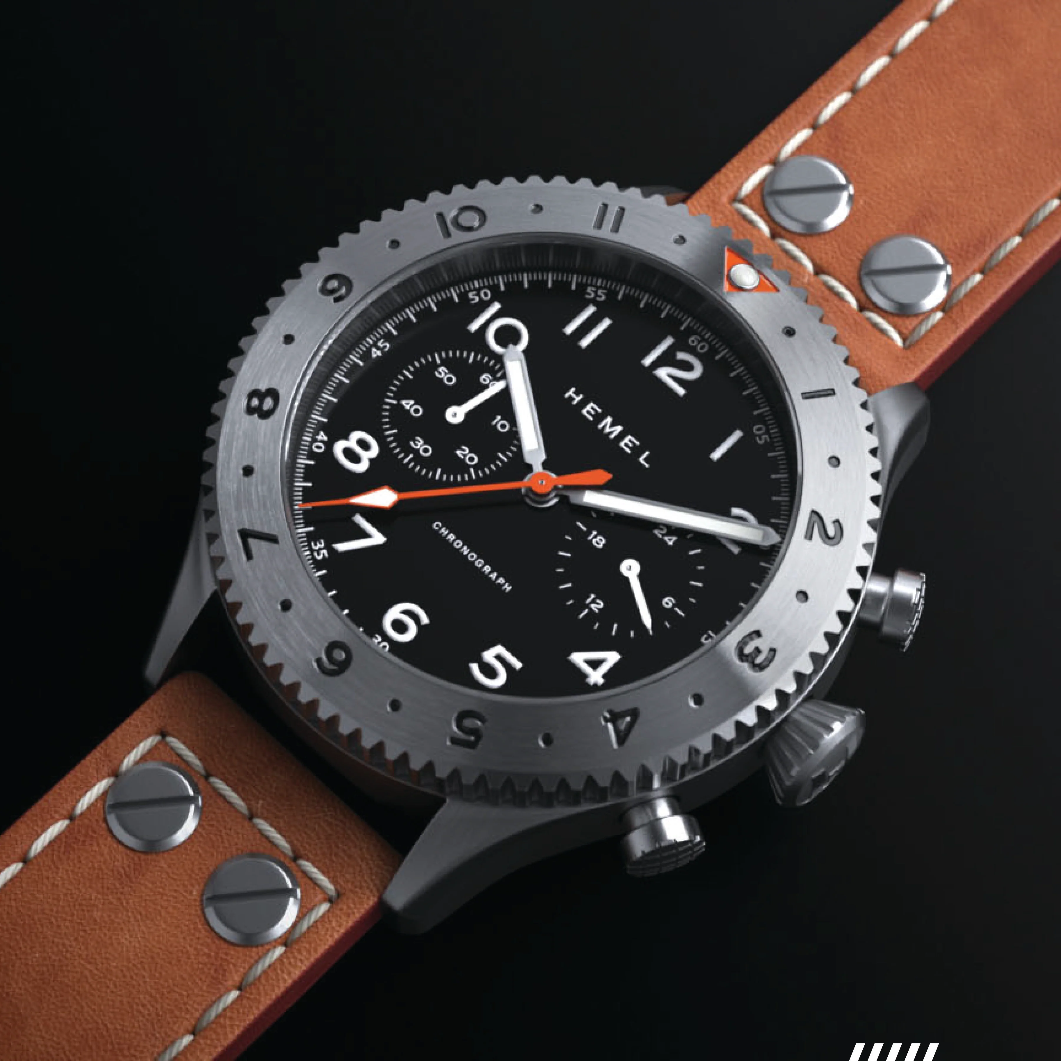 The Hemel HFT20 / VK64 configuration / Black Dial - Image 15