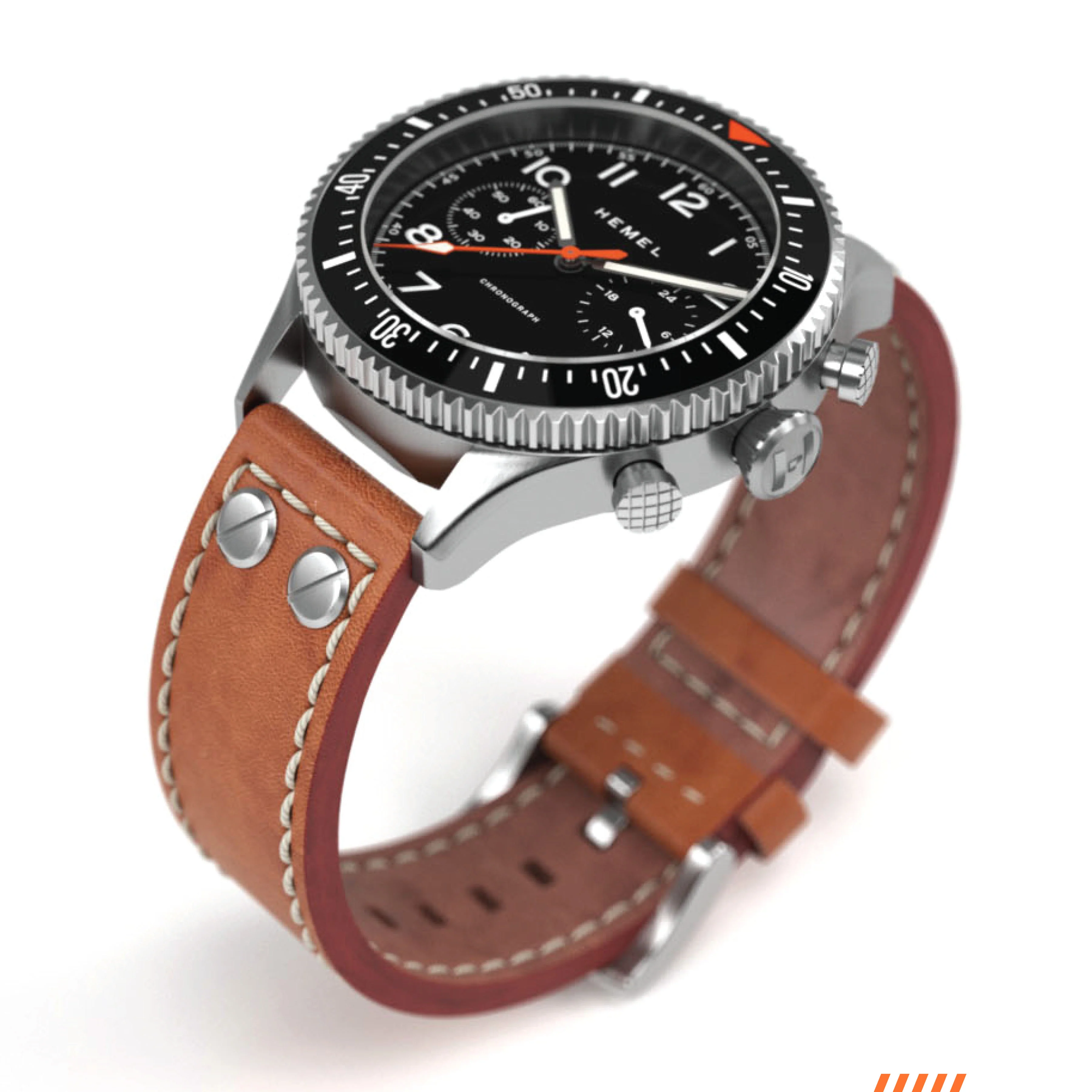 The Hemel HFT20 / VK64 configuration / Black Dial - Image 3