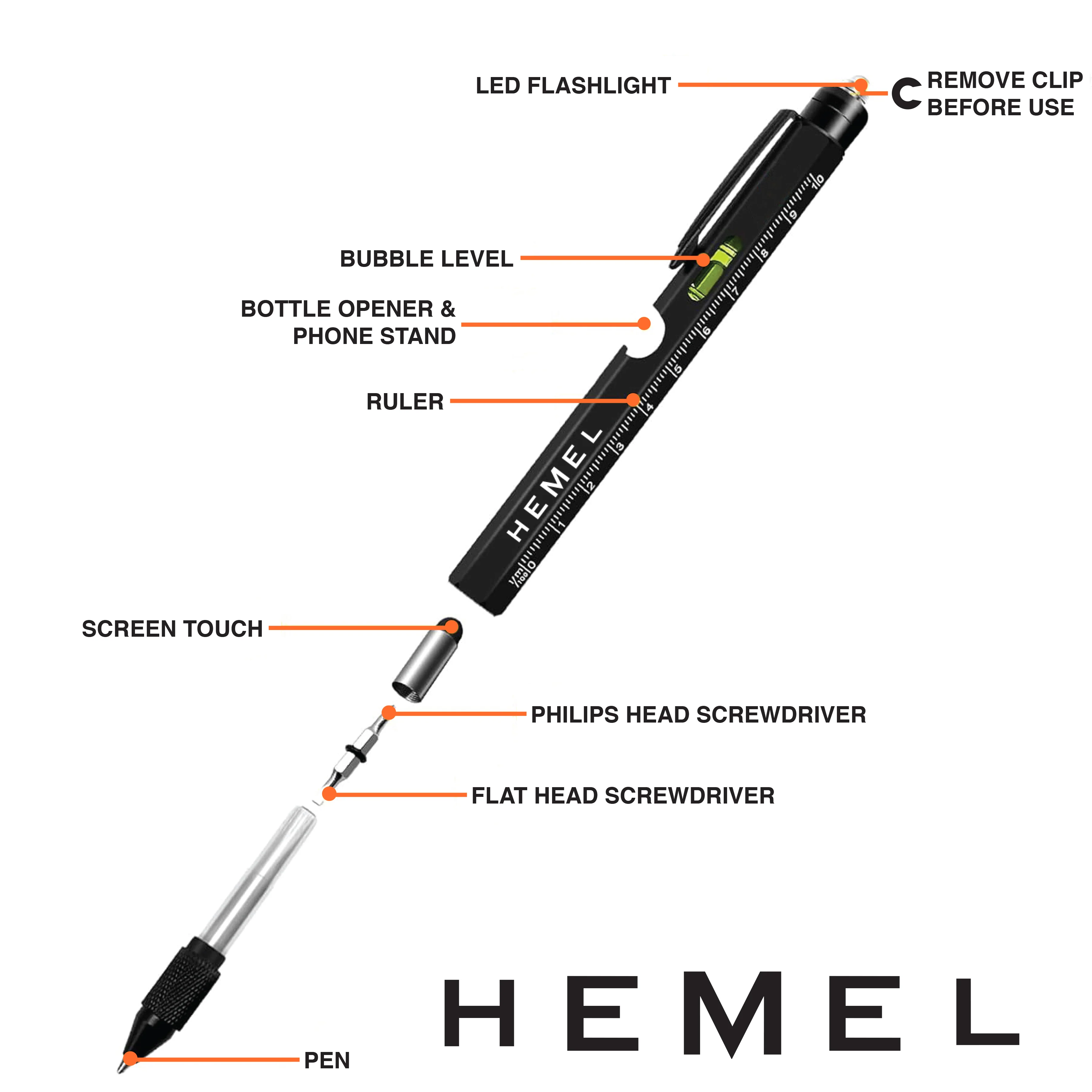 Hemel Pen Multi EDC Tool - Image 3