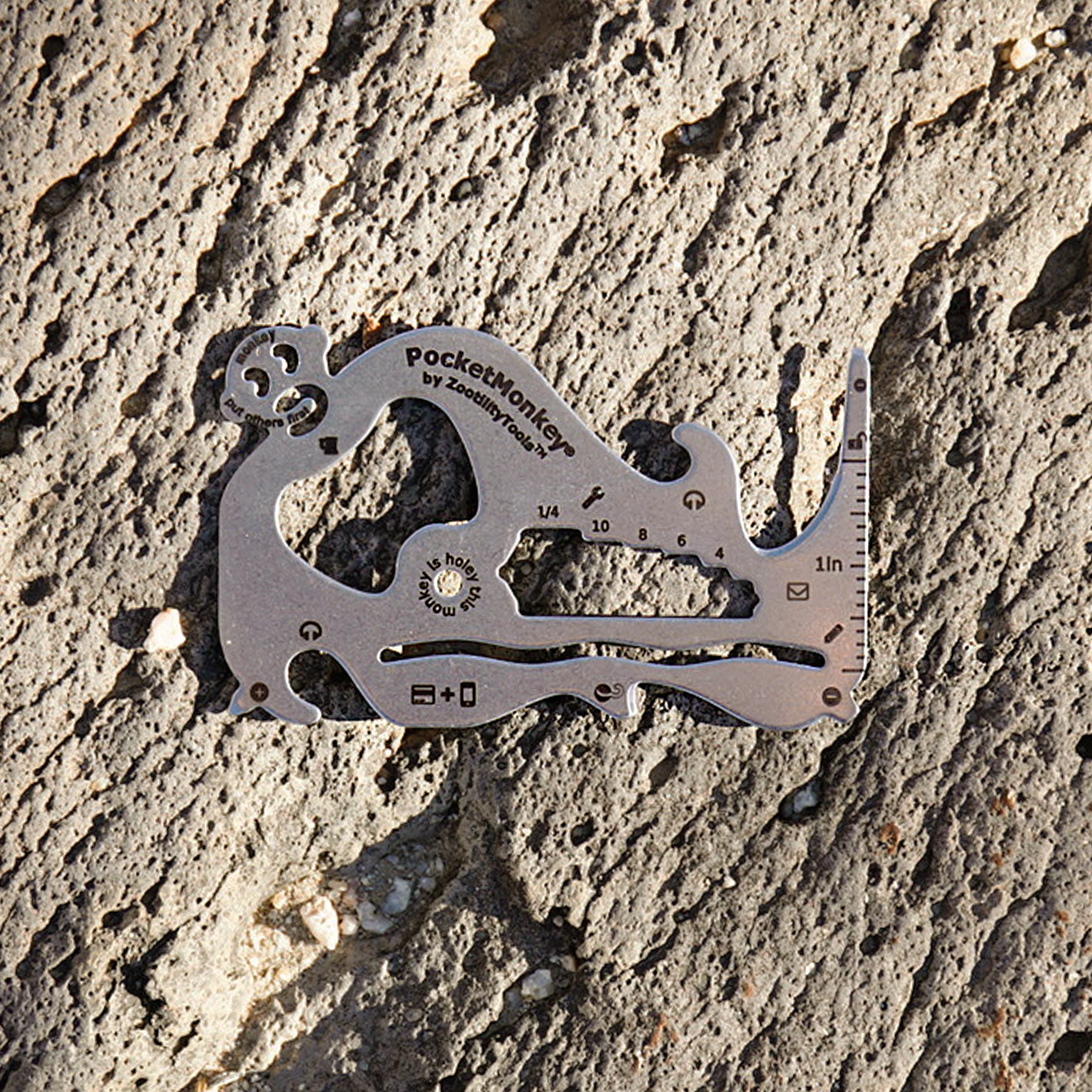 PocketMonkey® Deluxe Wallet Sized Multi Tool - Image 3
