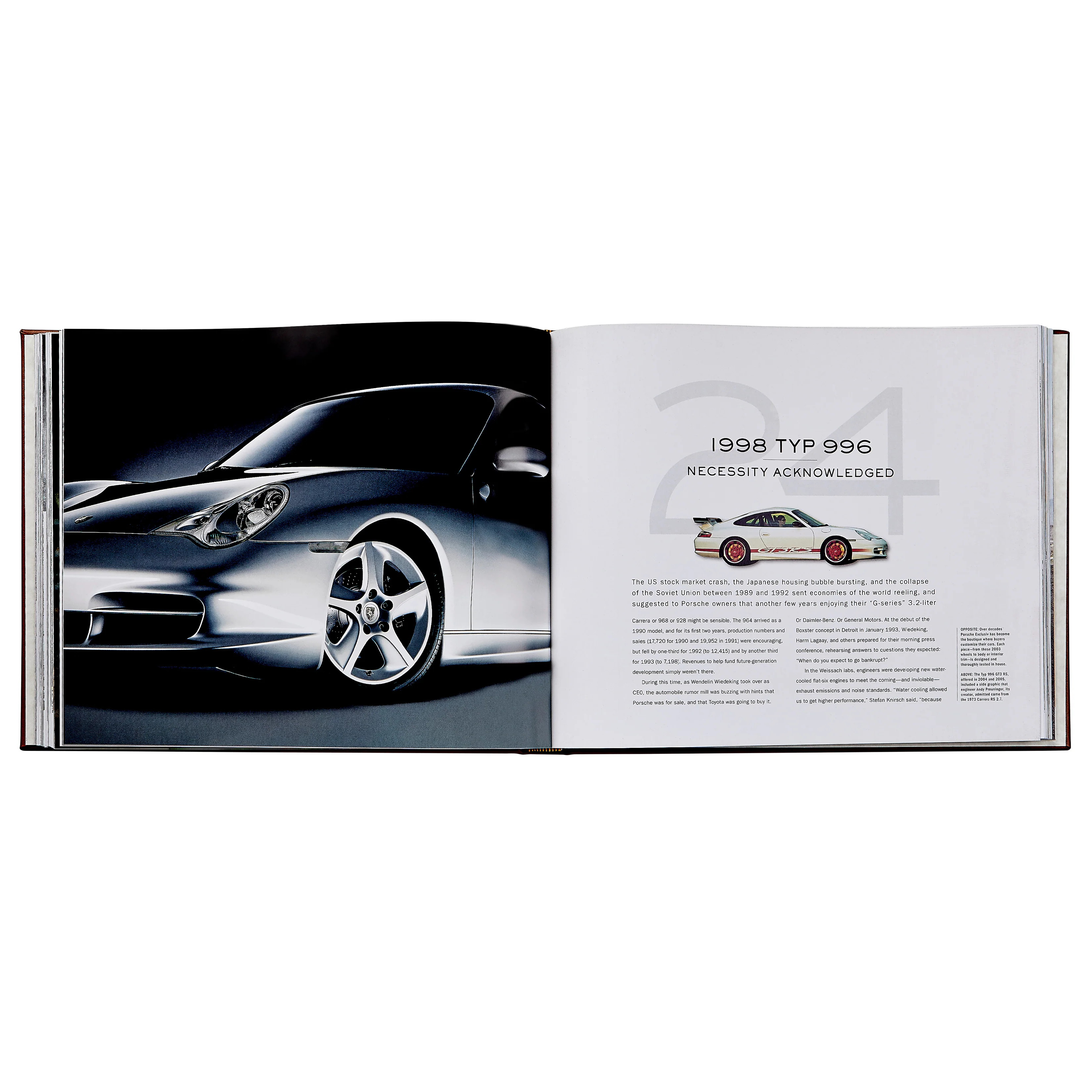 Porsche 70 Years: There Is No Substitute / Hand Bound Leather Book - Image 5