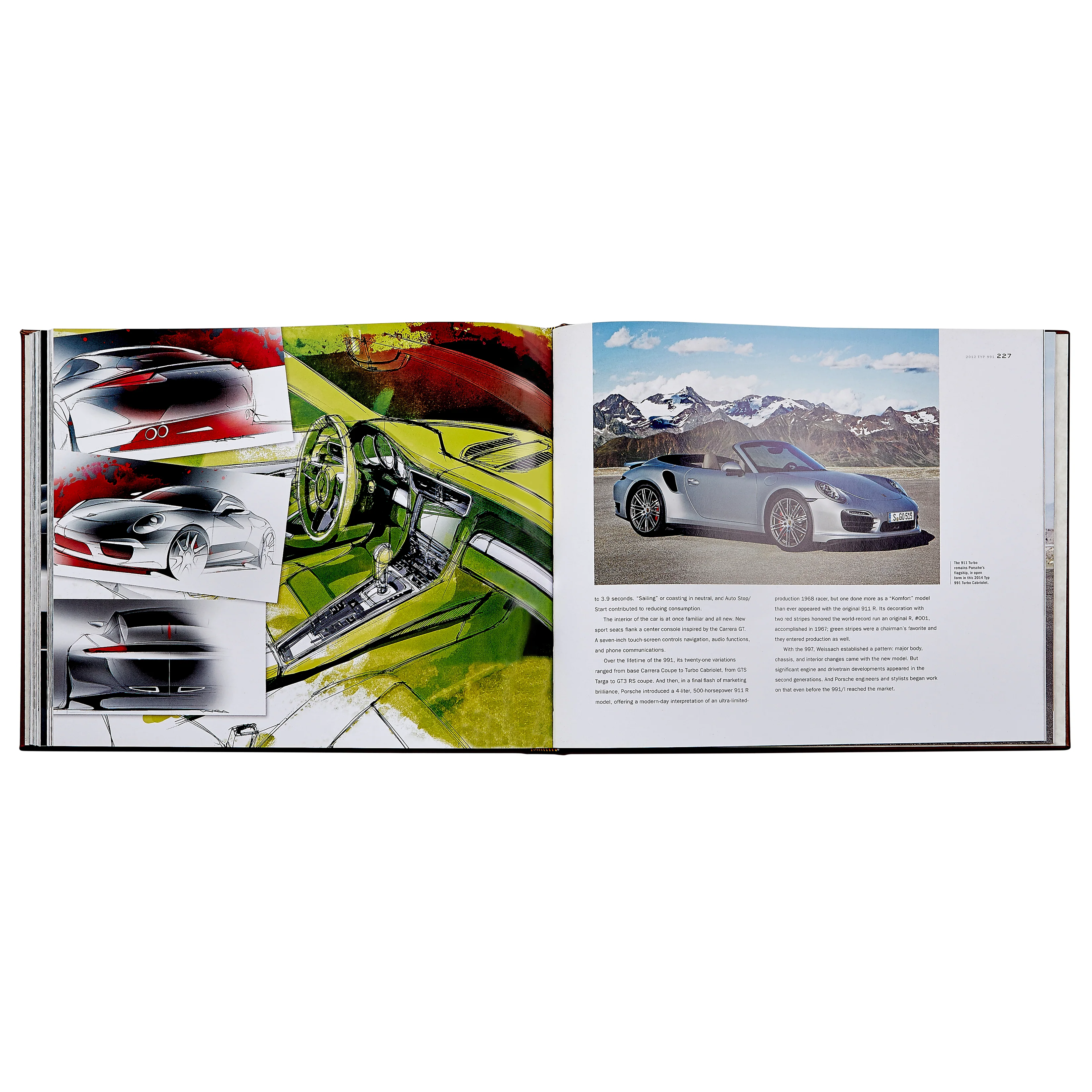 Porsche 70 Years: There Is No Substitute / Hand Bound Leather Book - Image 6