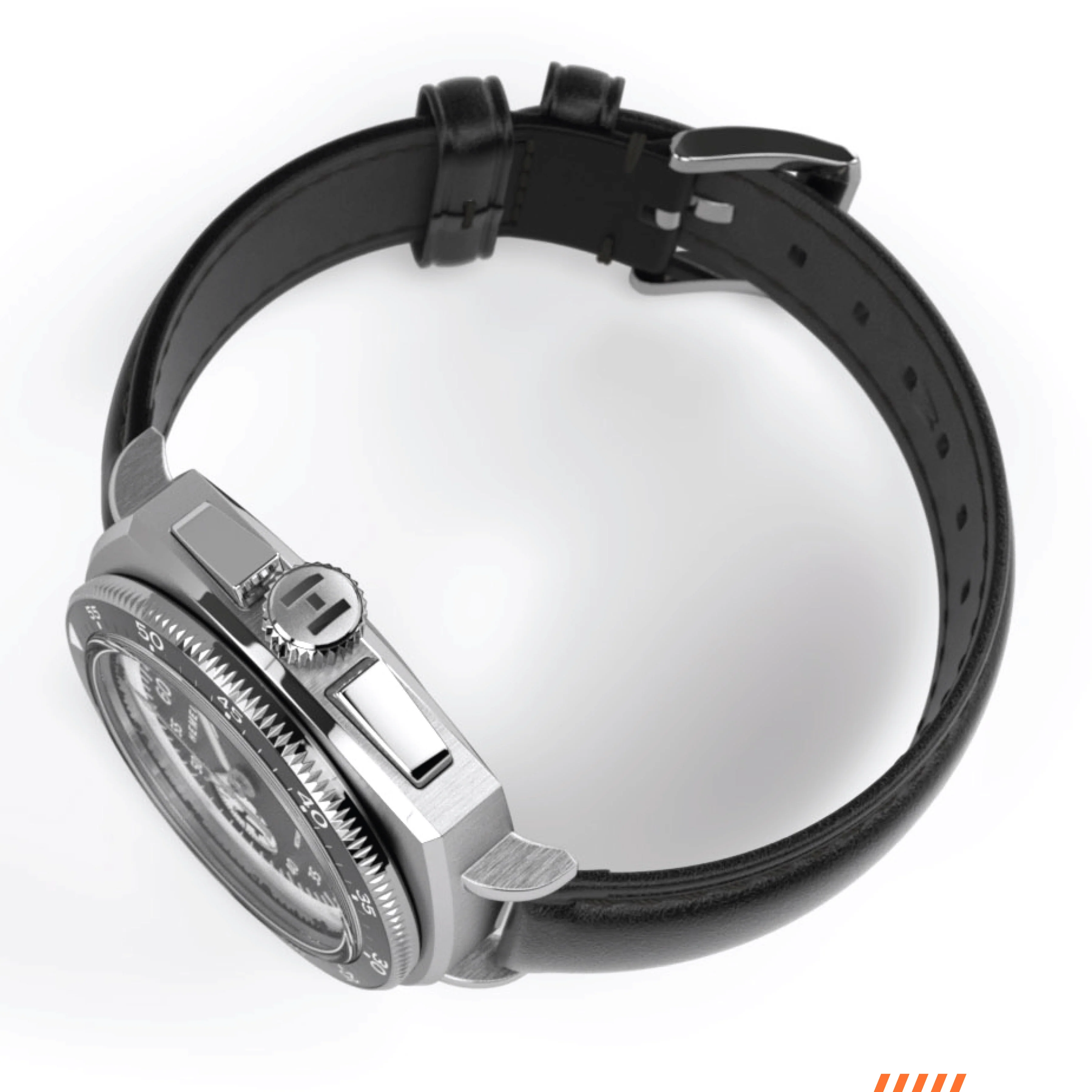Sky Racer / Hand Winding Mechanical / Midnight Black - Image 5