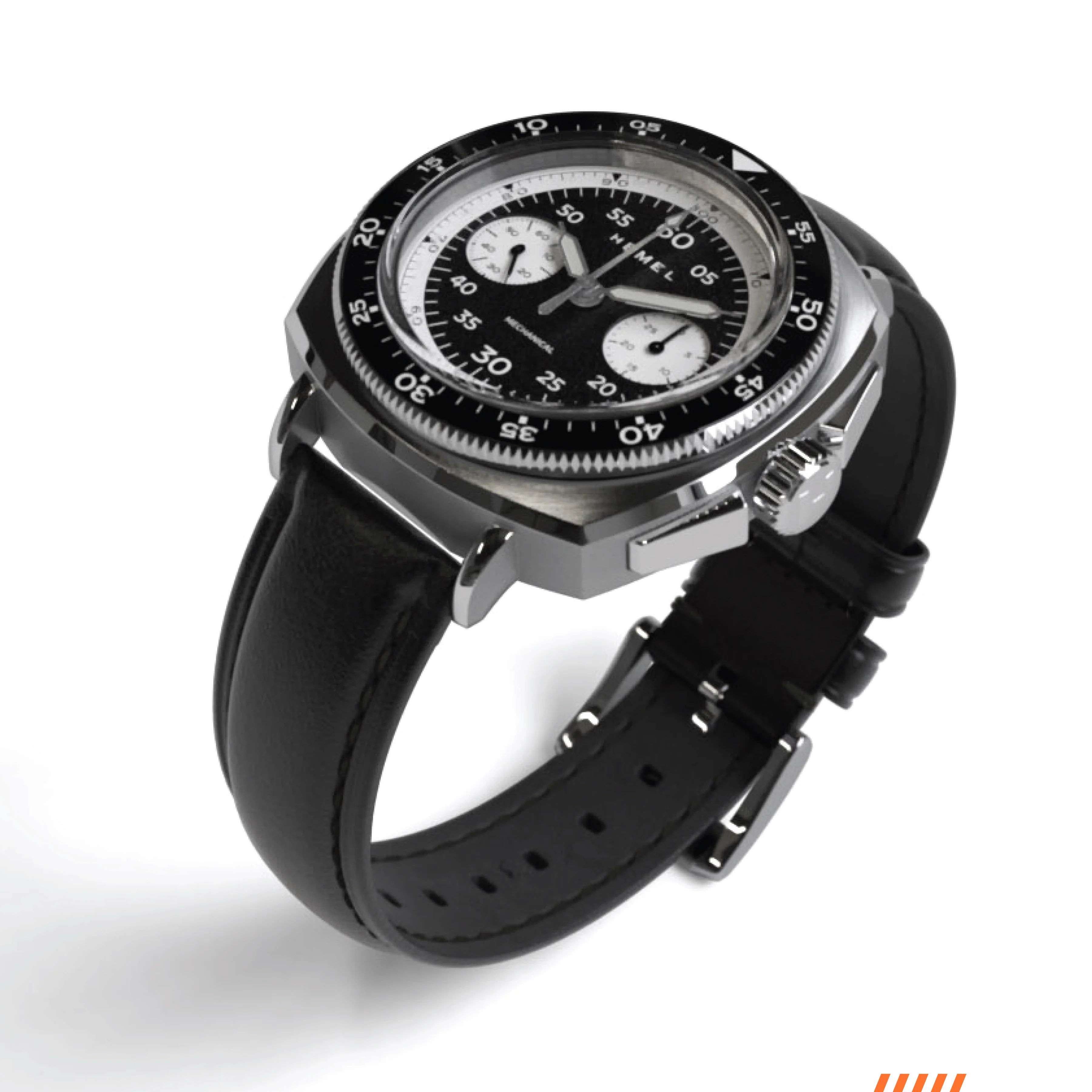 Sky Racer / Hand Winding Mechanical / Midnight Black - Image 6