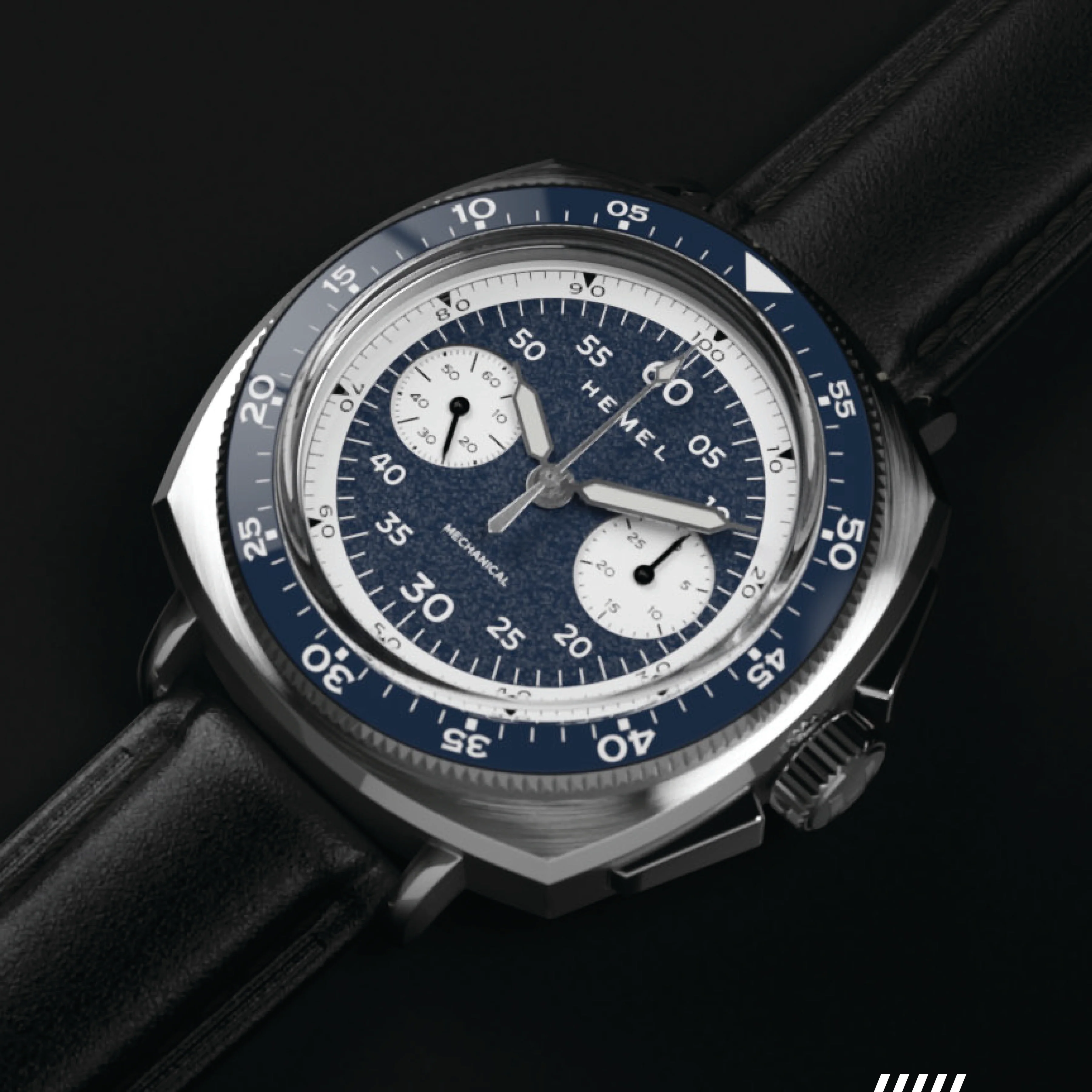 Sky Racer / Hand Winding Mechanical / Navy Blue Livery - Image 6
