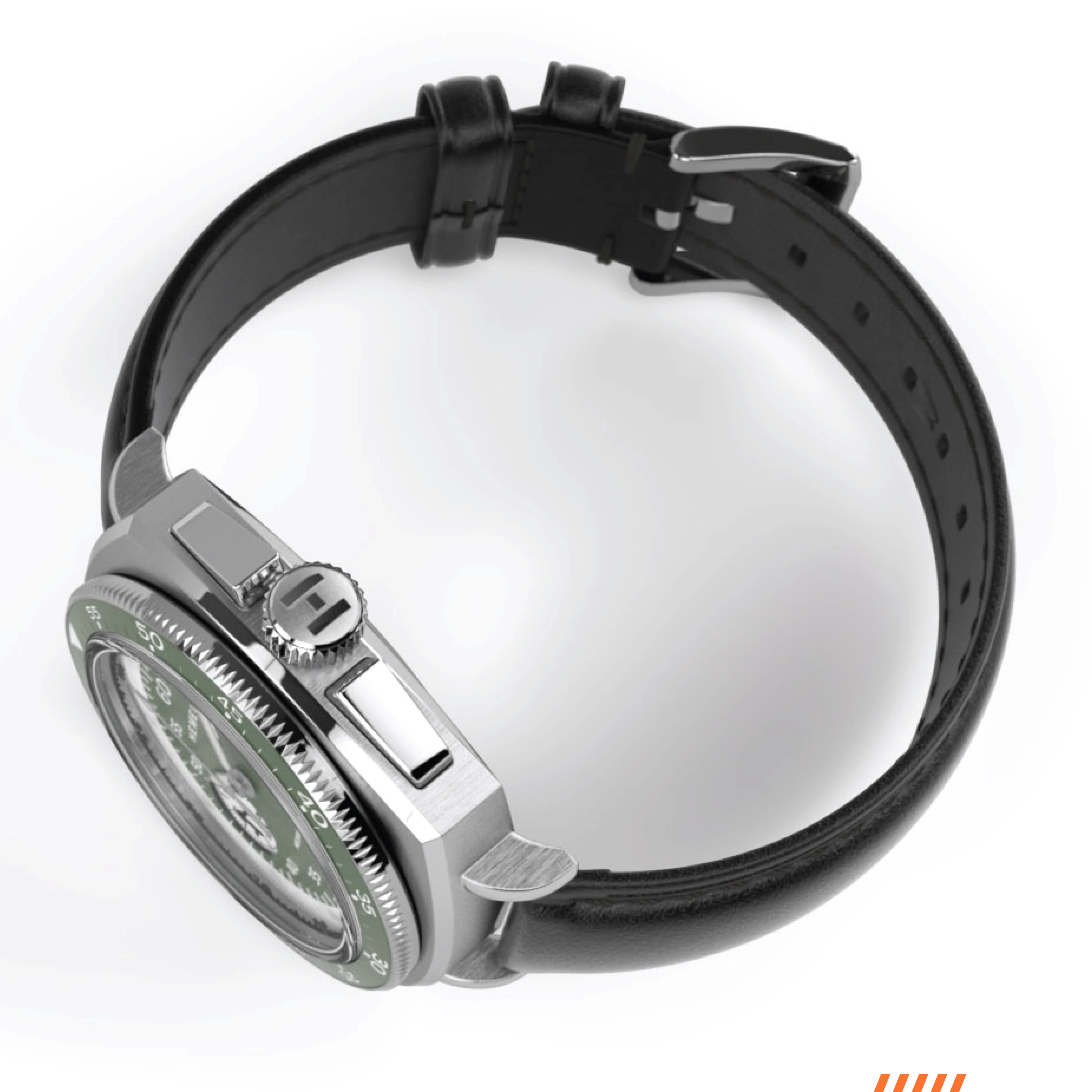 Sky Racer / Hand Winding Mechanical / Raceway Green - Image 4