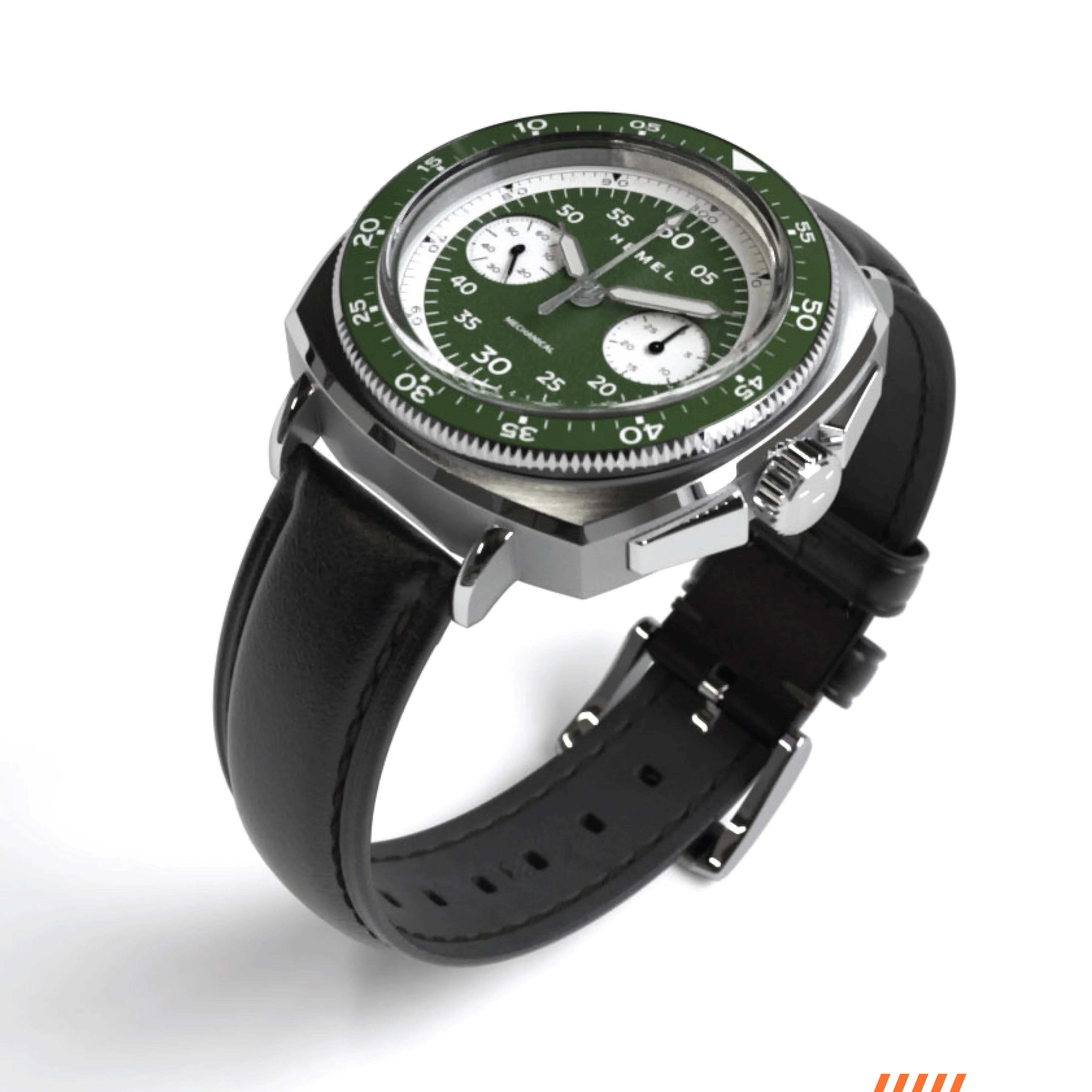 Sky Racer / Hand Winding Mechanical / Raceway Green - Image 5