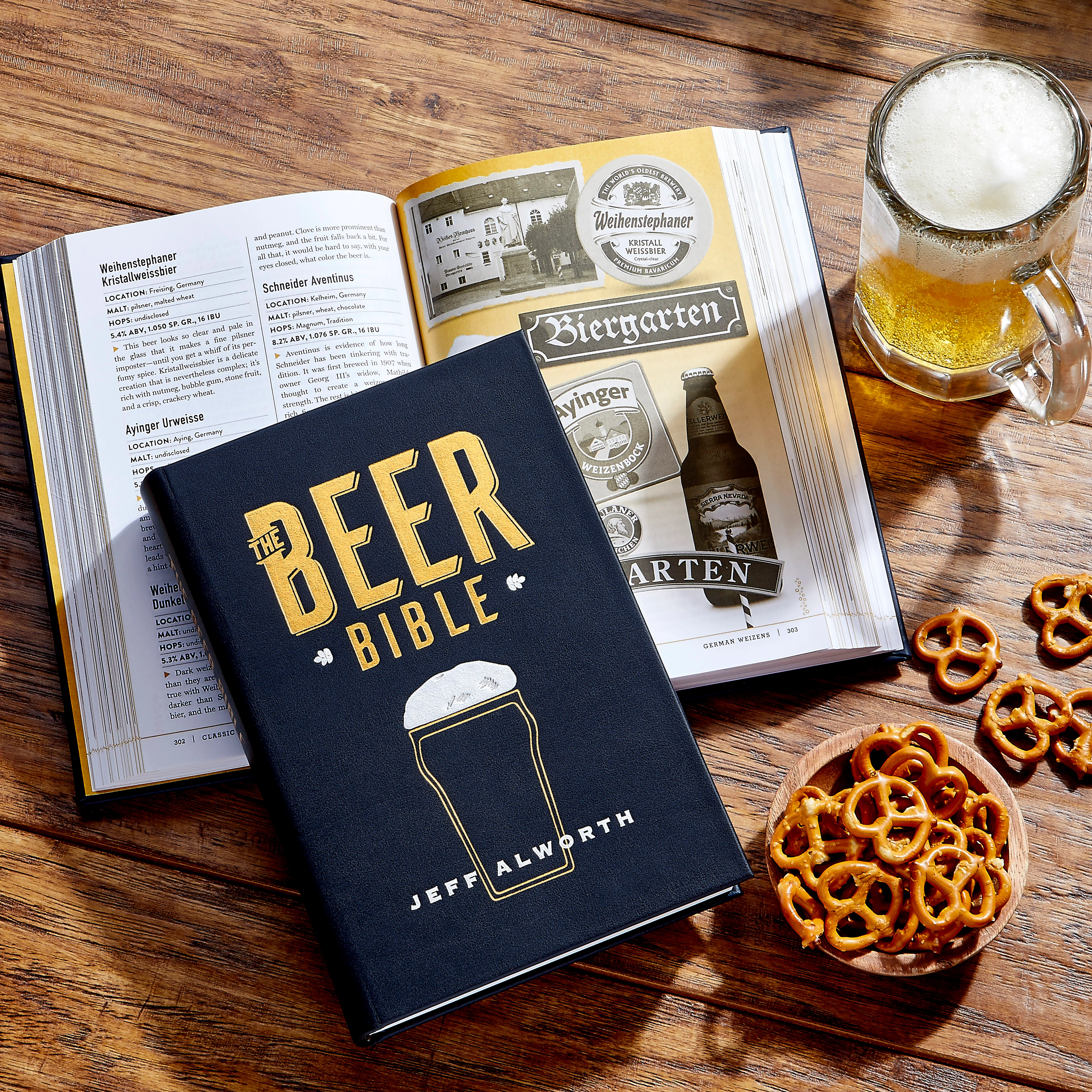 The Beer Bible / Hand Bound Leather Book - Image 6
