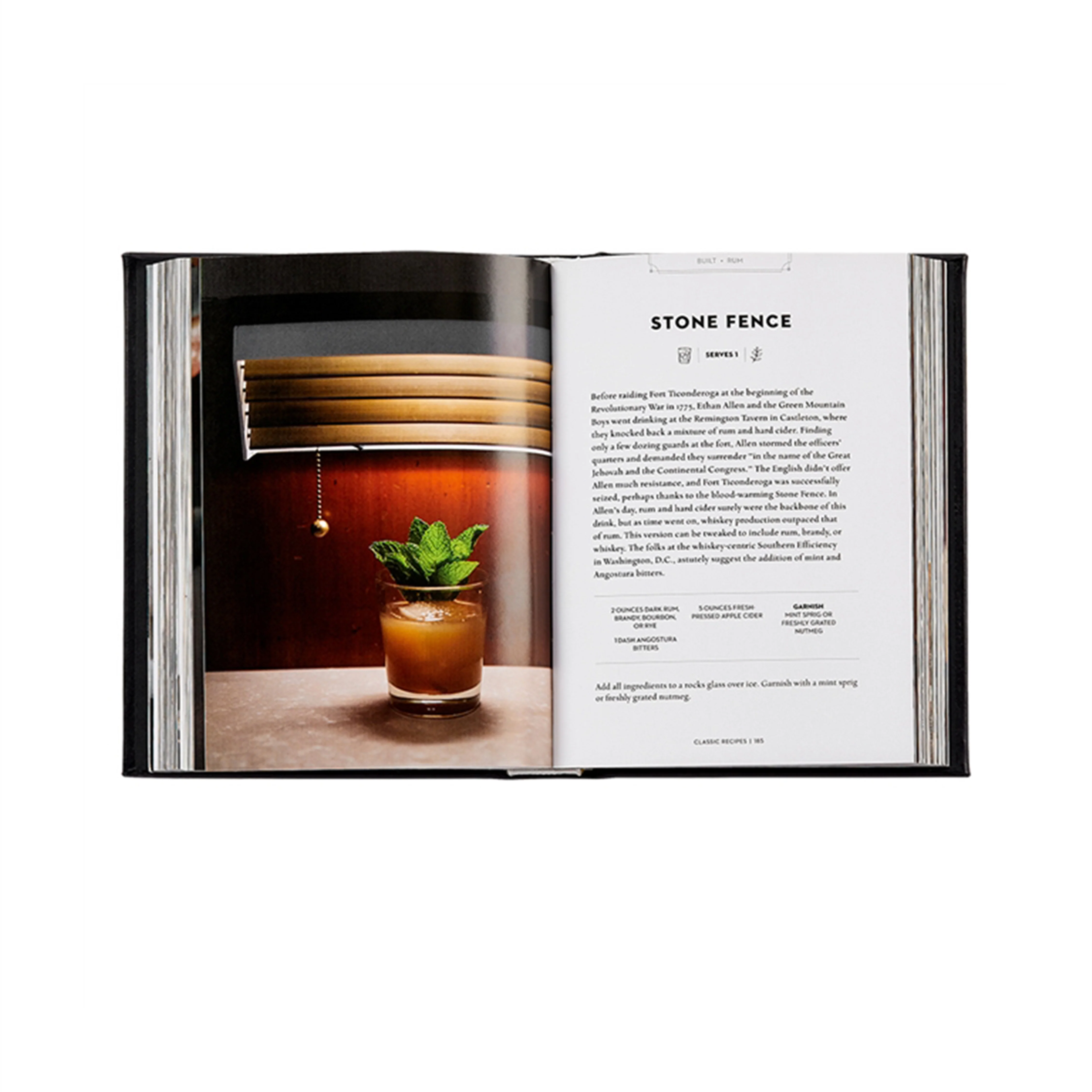 The Essential Cocktail Book / Hand Bound Leather Book - Image 3