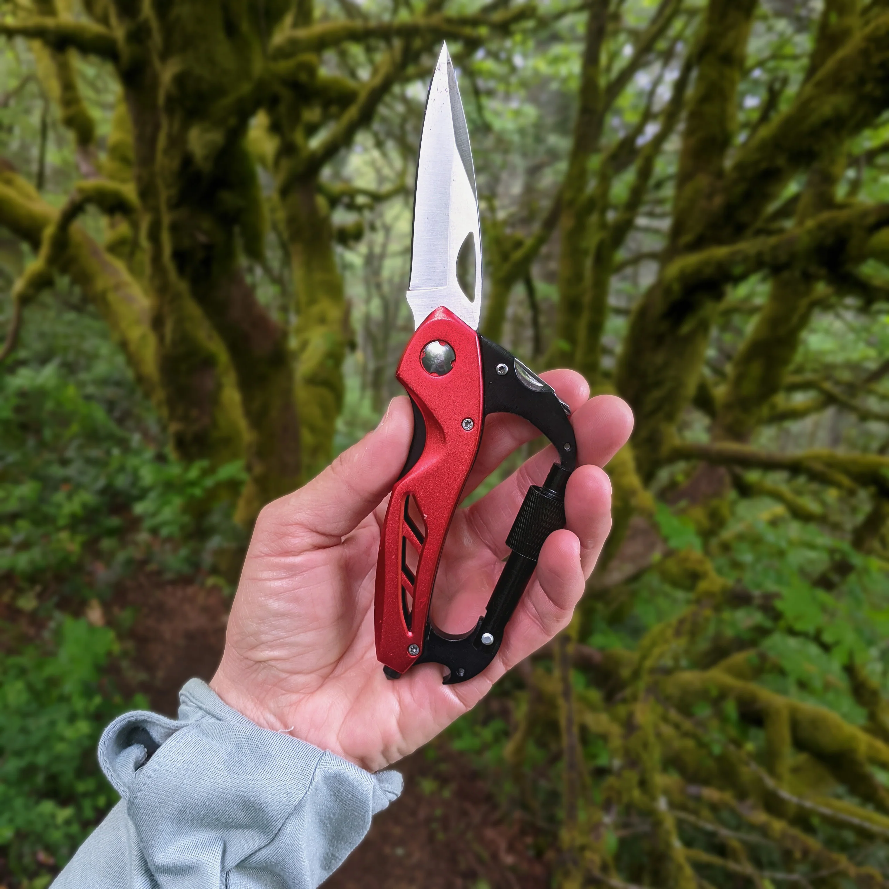 The "Fix-It" Locking Blade, Carabiner EDC Multi-tool | Trixie & Milo - Image 3