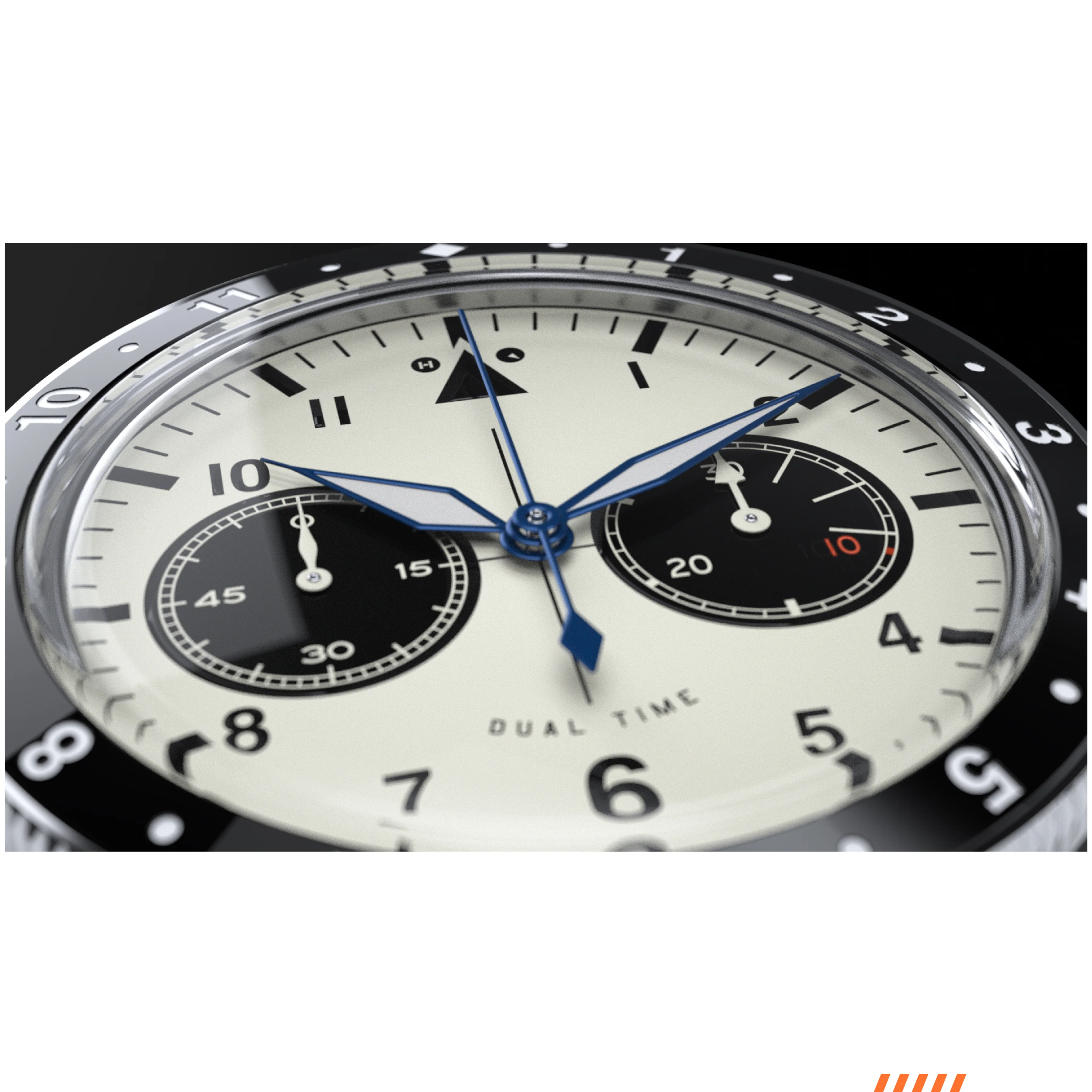 The Hawkeye Chronograph / Long Island Watch Special Collaboration (Parchment White Dial) - Image 7