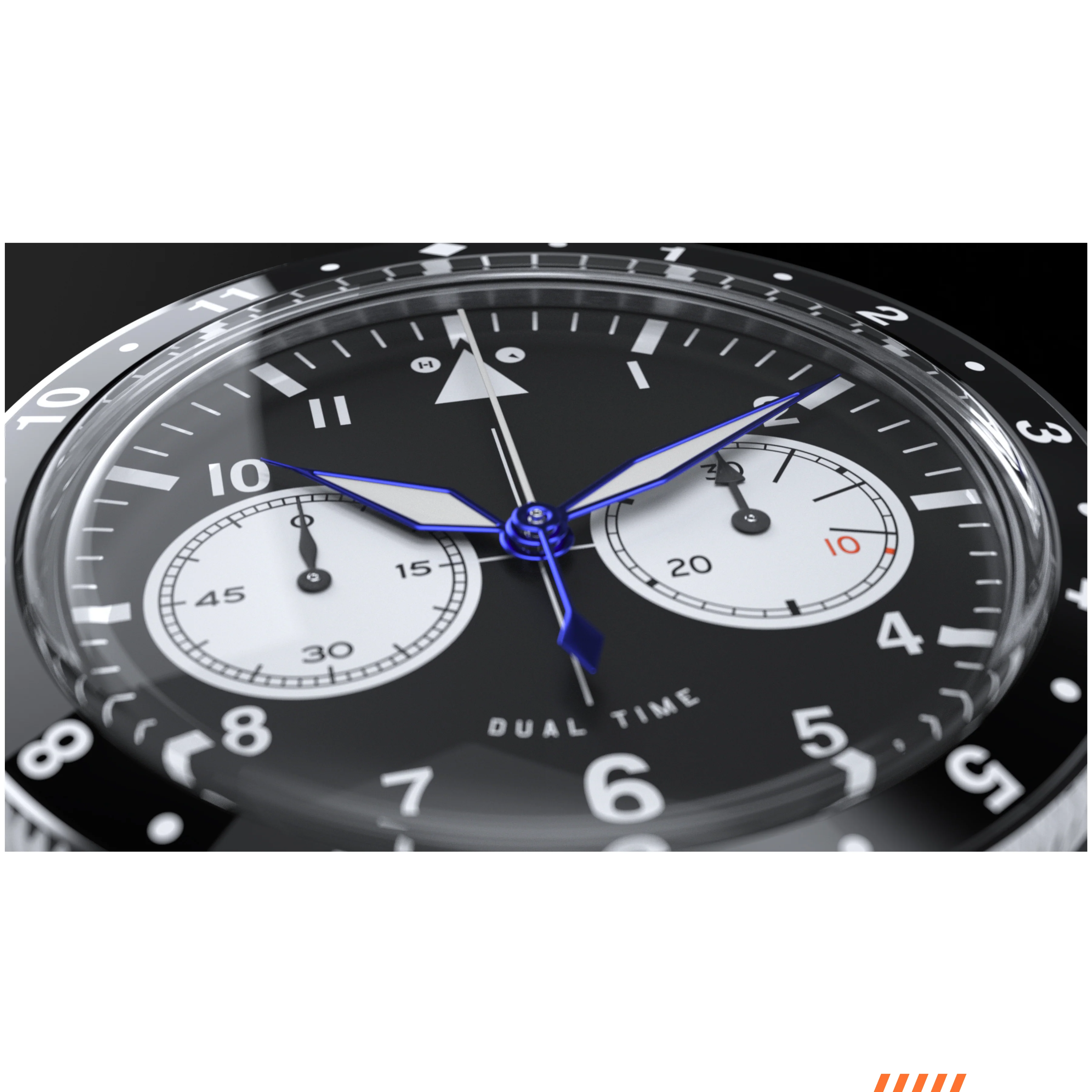 The Hawkeye Chronograph / Long Island Watch Special Collaboration (Black Dial) - Image 7