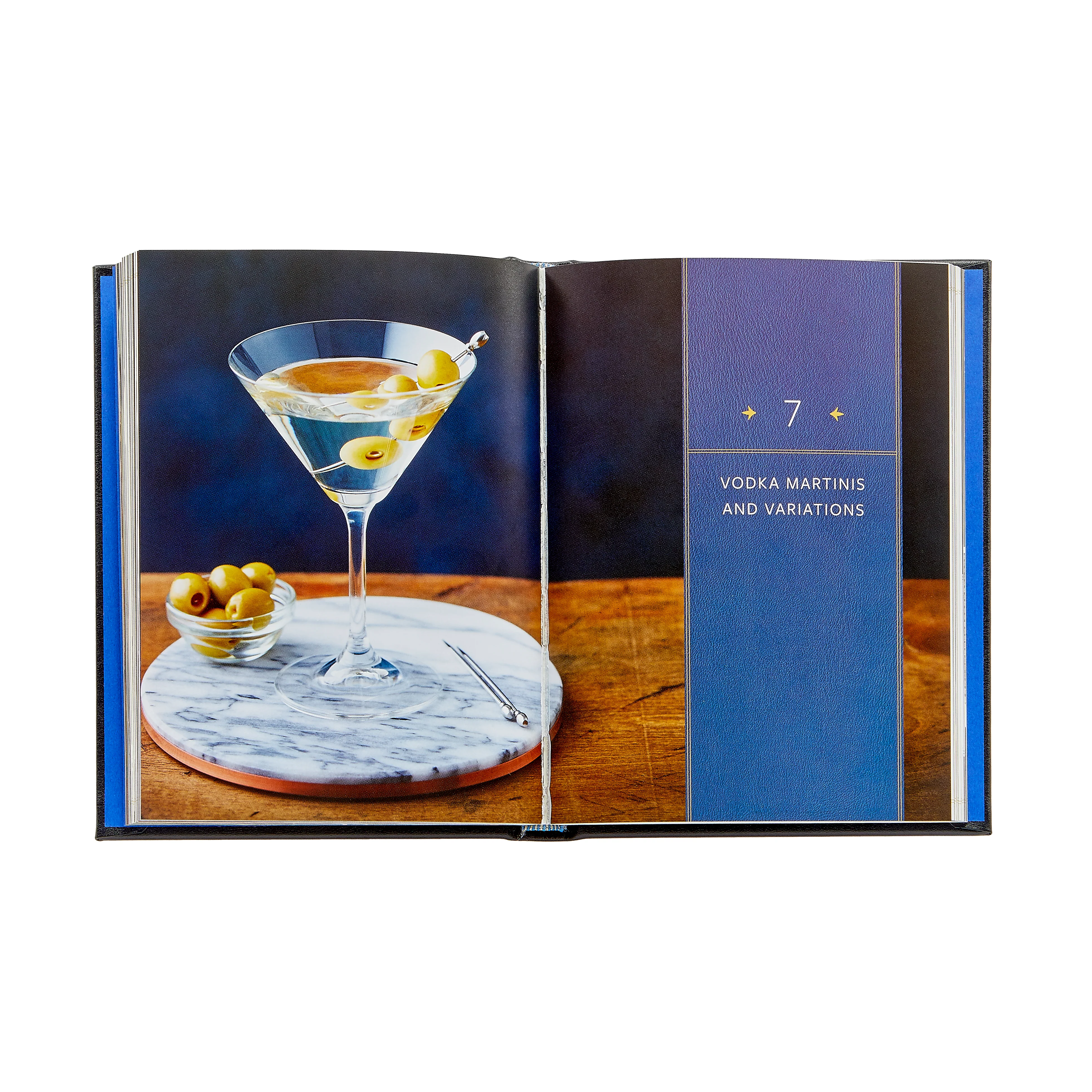 The Martini Field Guide / Hand Bound Leather Book - Image 3