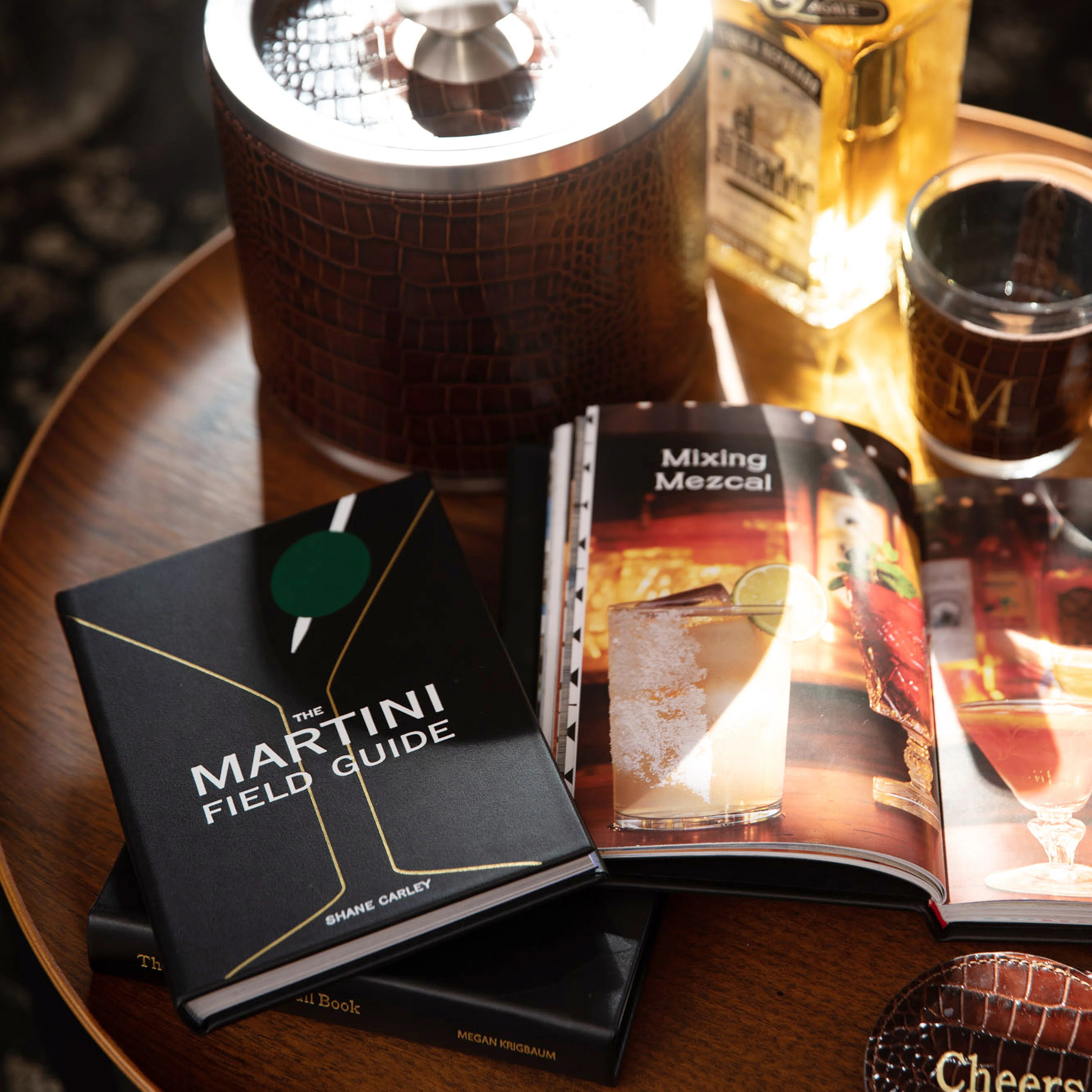 The Martini Field Guide / Hand Bound Leather Book - Image 6