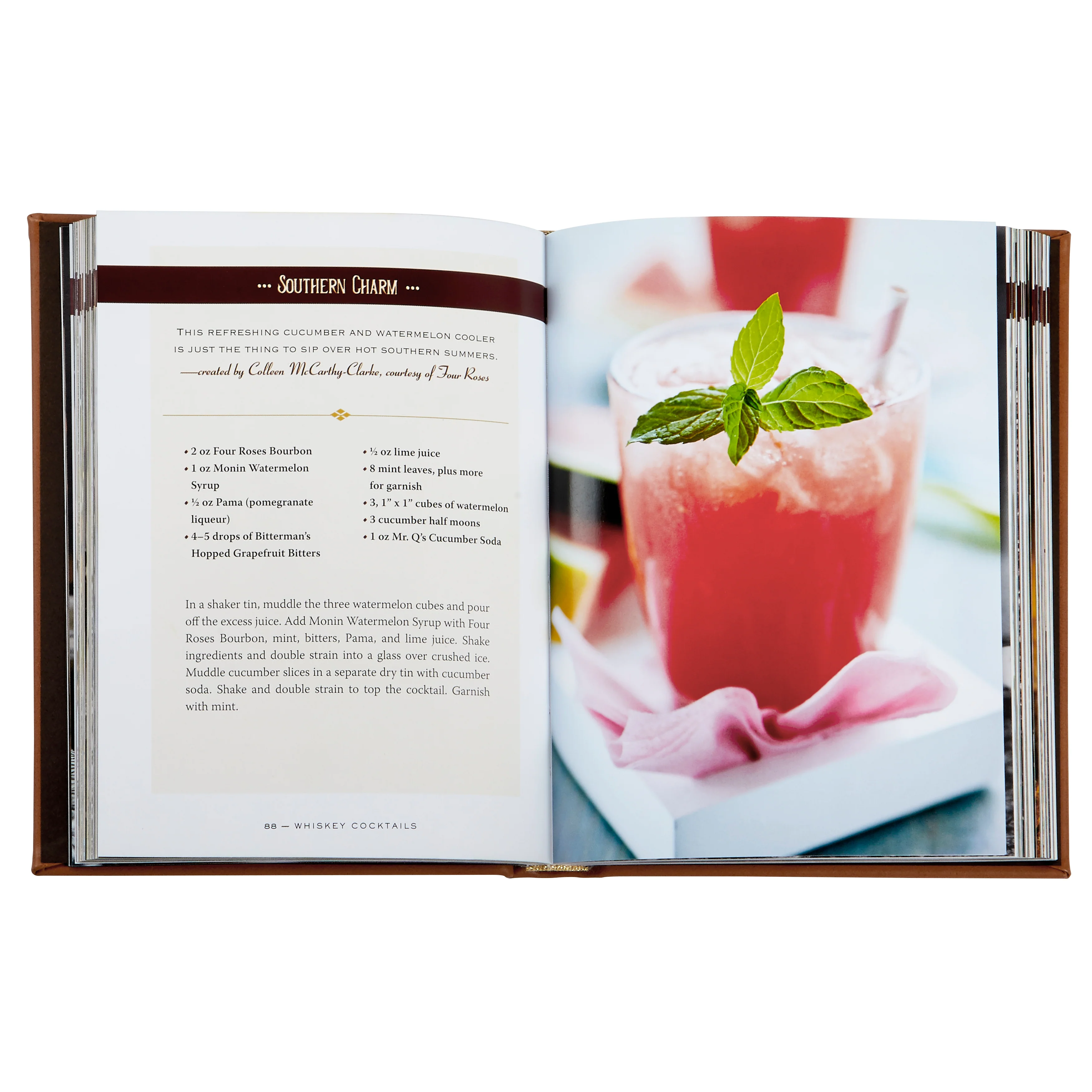 Whiskey Cocktails / Hand Bound Leather Book - Image 8