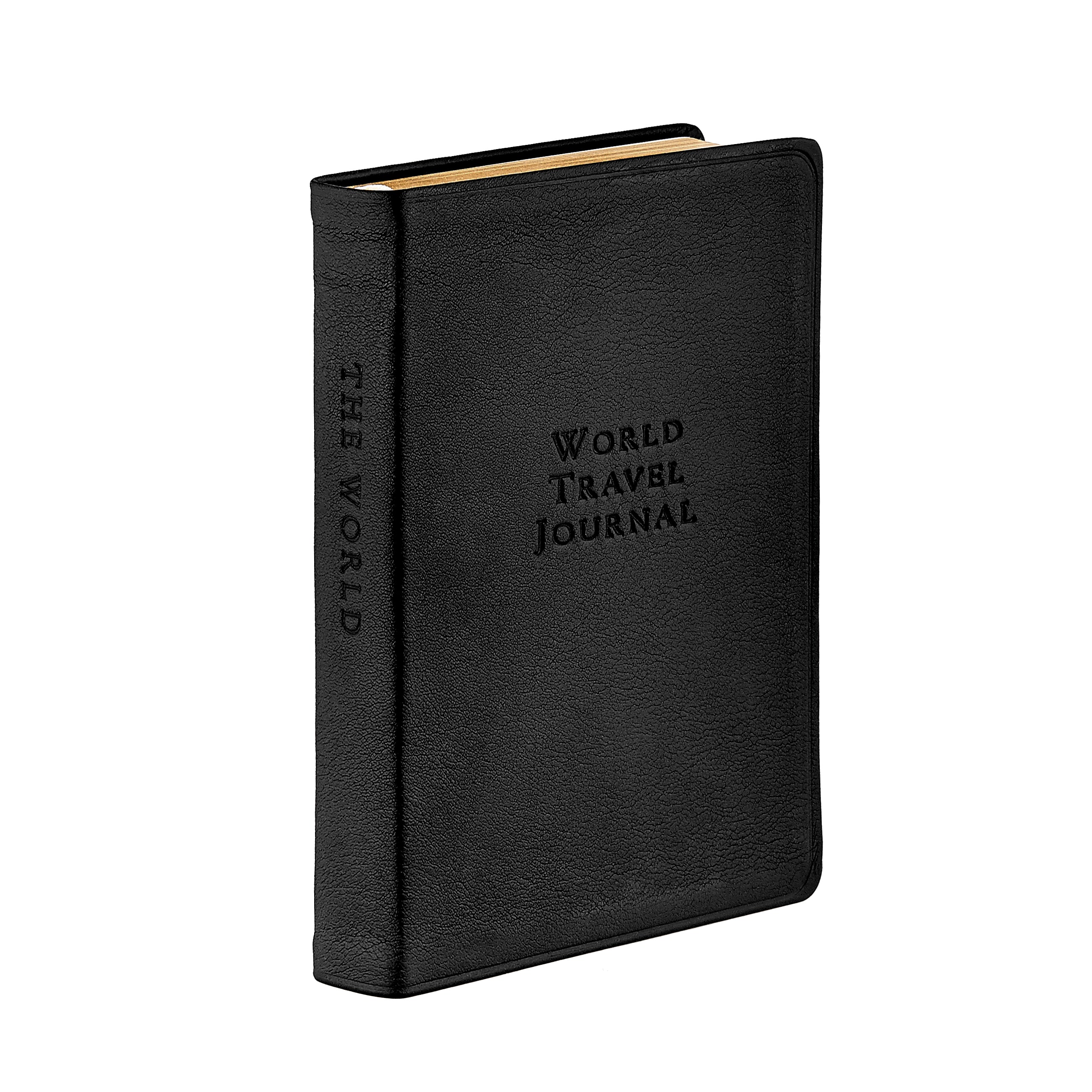 World Travel Journal / Hand Bound Leather Book - Image 2