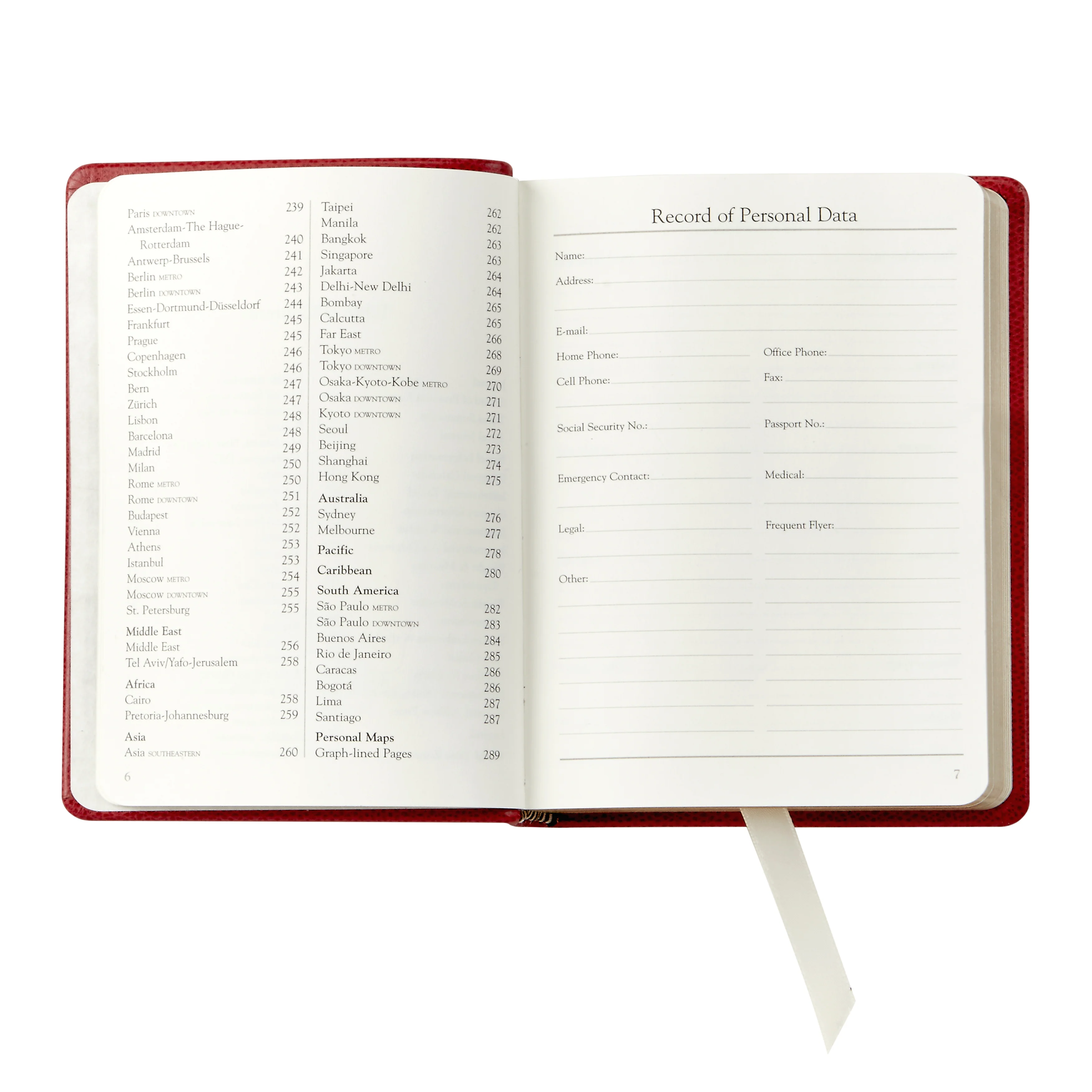 World Travel Journal / Hand Bound Leather Book - Image 7